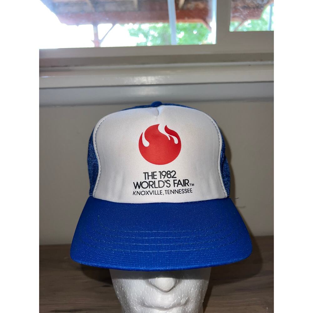 1982 The World's Fair Knoxville TN Tennessee Hat Headwear 80s 1980s